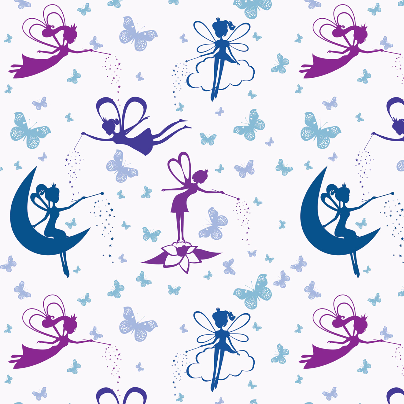 Fairy Pattern Furniture Vinyl Wrap Sticker