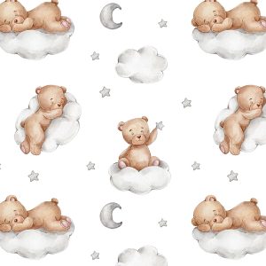 Teddy Bear Self Adhesive Vinyl Wrap Sticker 2314