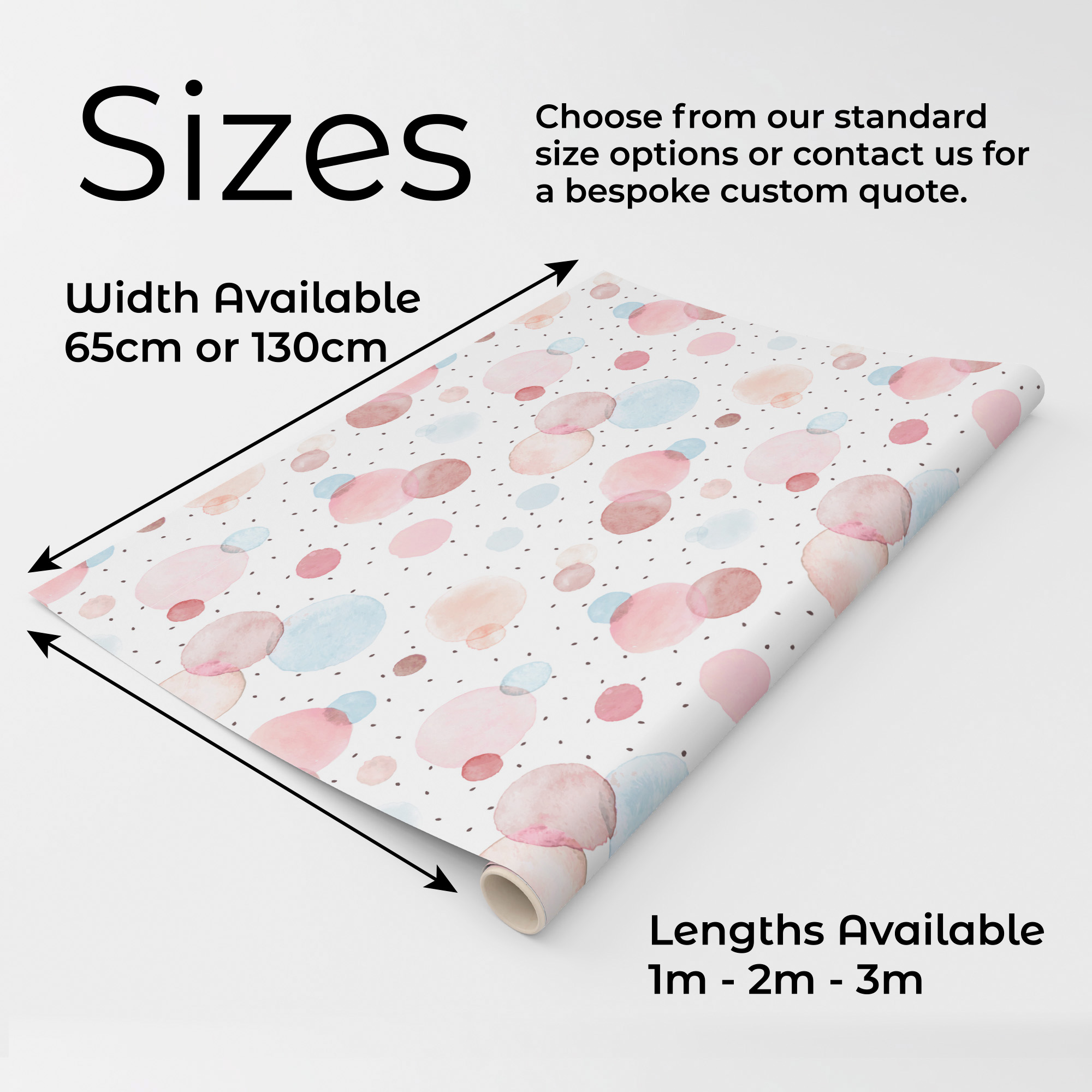 Watercolour Polka Dots Vinyl Wrap - Image 5