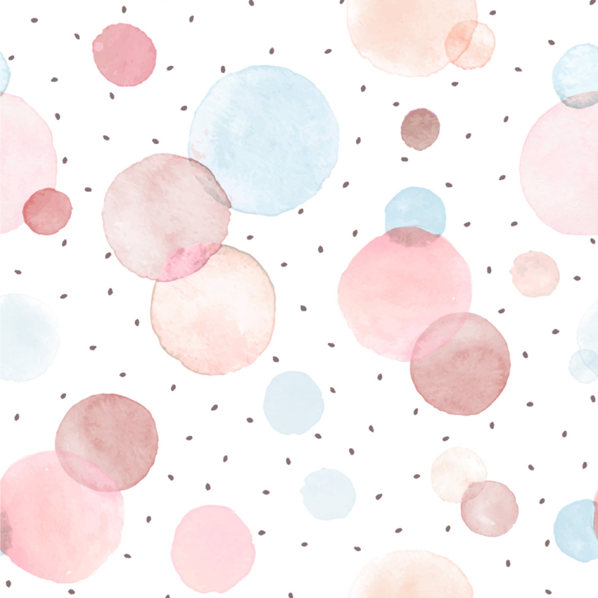 Watercolour Polka Dots Vinyl Wrap
