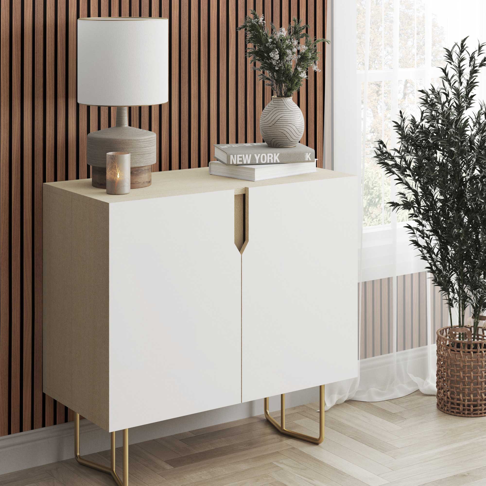 Wooden Slats Self Adhesive Vinyl Wrap Film - Image 3