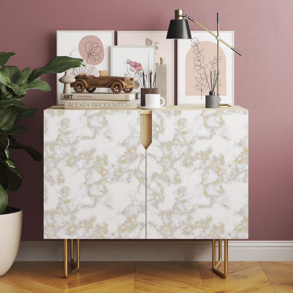 cupboard vinyl wrap upcycled cupboard