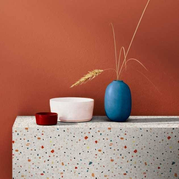 Terrazzo Multicoloured Textured Stone Vinyl Wrap - Image 2