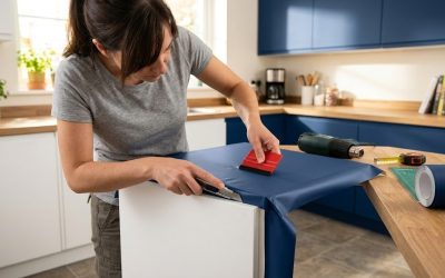 How to Wrap Kitchen Cupboard Doors with Vinyl: Step-by-Step?